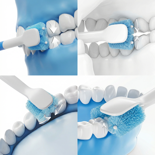 Escova de Dentes Elétrica – Dupla Rotação Inteligente 